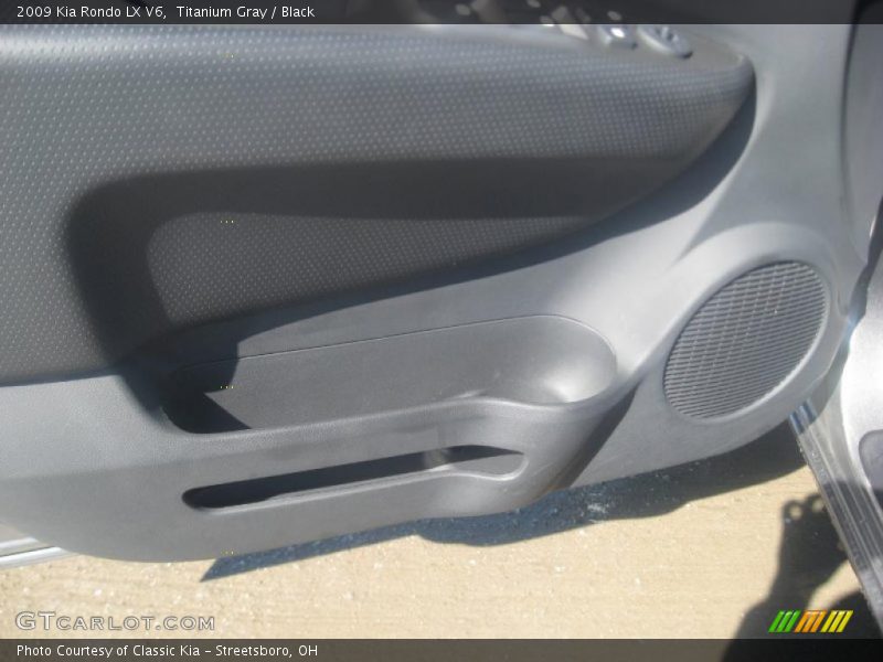 Titanium Gray / Black 2009 Kia Rondo LX V6