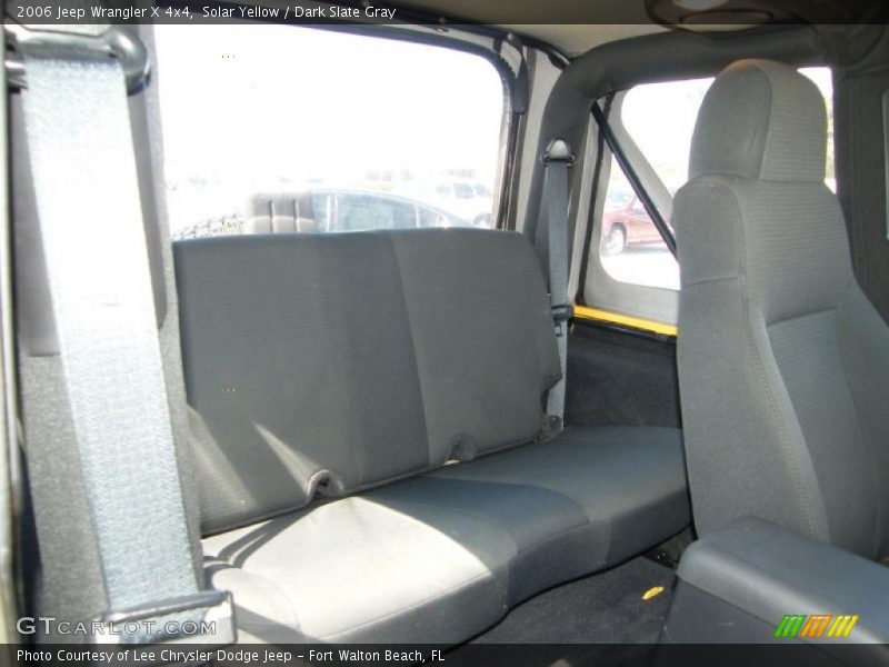 Solar Yellow / Dark Slate Gray 2006 Jeep Wrangler X 4x4