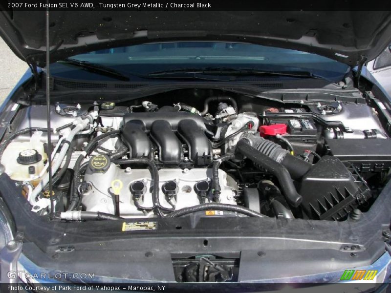 Tungsten Grey Metallic / Charcoal Black 2007 Ford Fusion SEL V6 AWD
