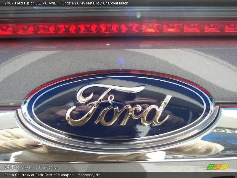 Tungsten Grey Metallic / Charcoal Black 2007 Ford Fusion SEL V6 AWD
