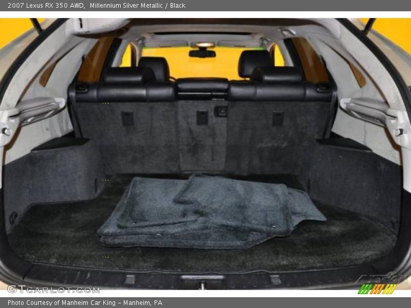 Millennium Silver Metallic / Black 2007 Lexus RX 350 AWD