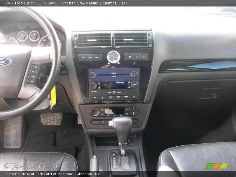Tungsten Grey Metallic / Charcoal Black 2007 Ford Fusion SEL V6 AWD