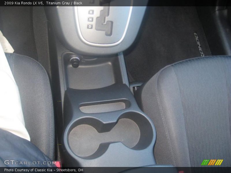 Titanium Gray / Black 2009 Kia Rondo LX V6
