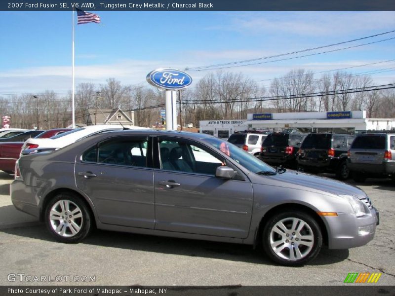 Tungsten Grey Metallic / Charcoal Black 2007 Ford Fusion SEL V6 AWD