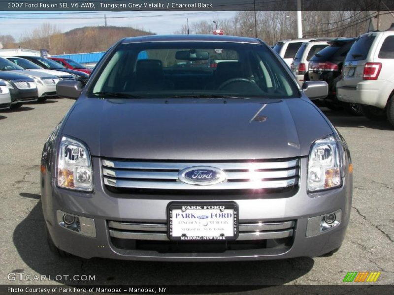 Tungsten Grey Metallic / Charcoal Black 2007 Ford Fusion SEL V6 AWD