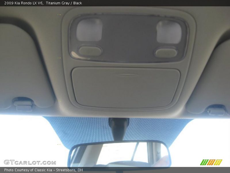 Titanium Gray / Black 2009 Kia Rondo LX V6