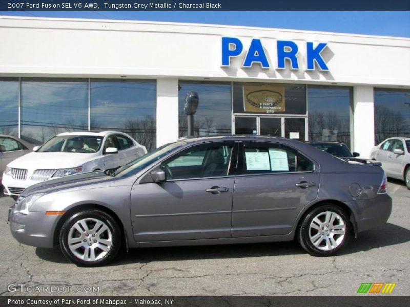 Tungsten Grey Metallic / Charcoal Black 2007 Ford Fusion SEL V6 AWD