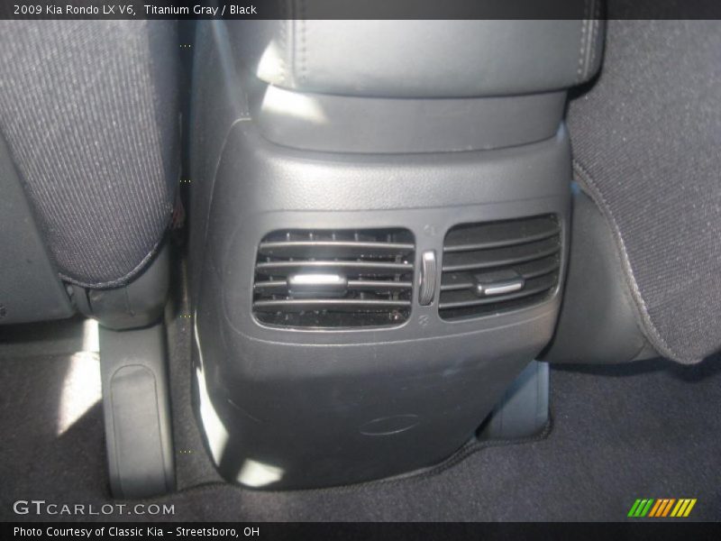 Titanium Gray / Black 2009 Kia Rondo LX V6