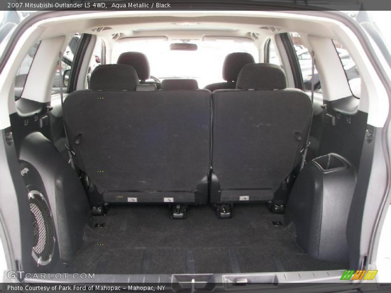 Aqua Metallic / Black 2007 Mitsubishi Outlander LS 4WD