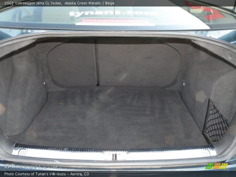 Alaska Green Metallic / Beige 2003 Volkswagen Jetta GL Sedan
