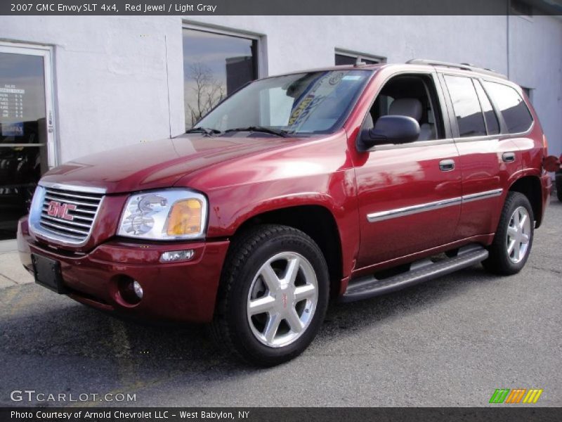 Red Jewel / Light Gray 2007 GMC Envoy SLT 4x4