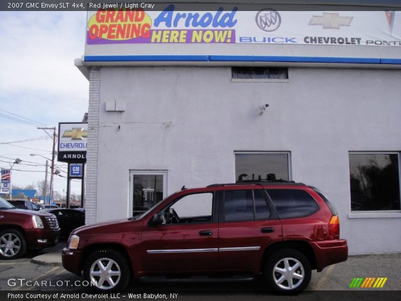 Red Jewel / Light Gray 2007 GMC Envoy SLT 4x4