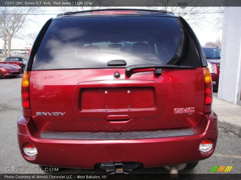 Red Jewel / Light Gray 2007 GMC Envoy SLT 4x4