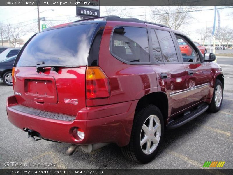 Red Jewel / Light Gray 2007 GMC Envoy SLT 4x4