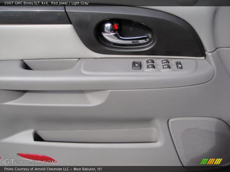 Red Jewel / Light Gray 2007 GMC Envoy SLT 4x4