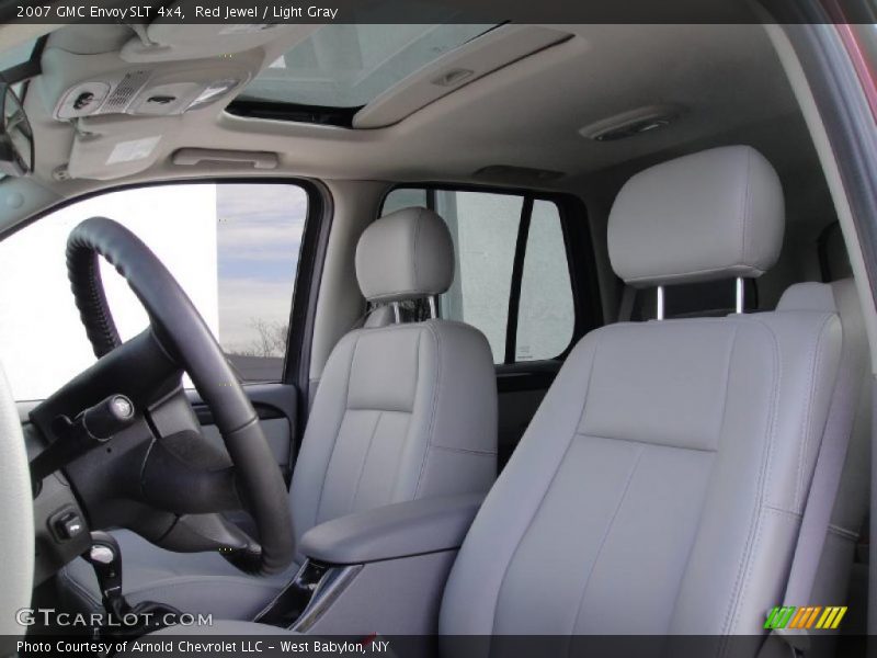 Red Jewel / Light Gray 2007 GMC Envoy SLT 4x4