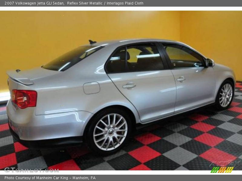 Reflex Silver Metallic / Interlagos Plaid Cloth 2007 Volkswagen Jetta GLI Sedan