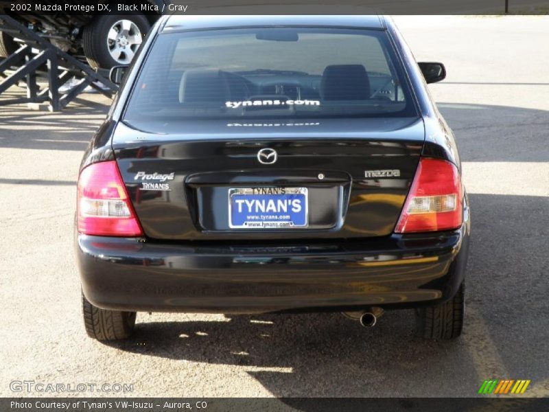 Black Mica / Gray 2002 Mazda Protege DX