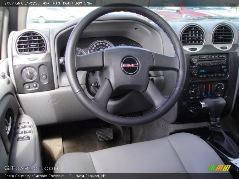 Red Jewel / Light Gray 2007 GMC Envoy SLT 4x4