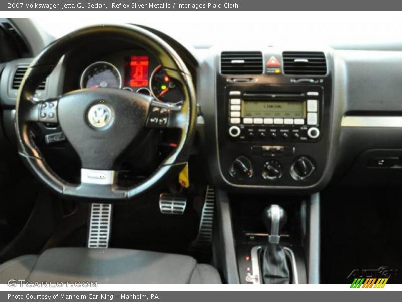 Reflex Silver Metallic / Interlagos Plaid Cloth 2007 Volkswagen Jetta GLI Sedan