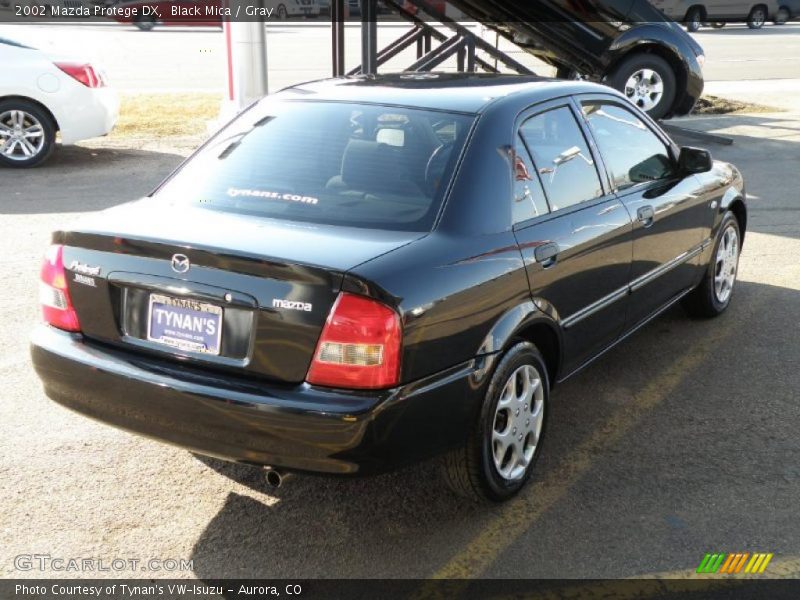 Black Mica / Gray 2002 Mazda Protege DX