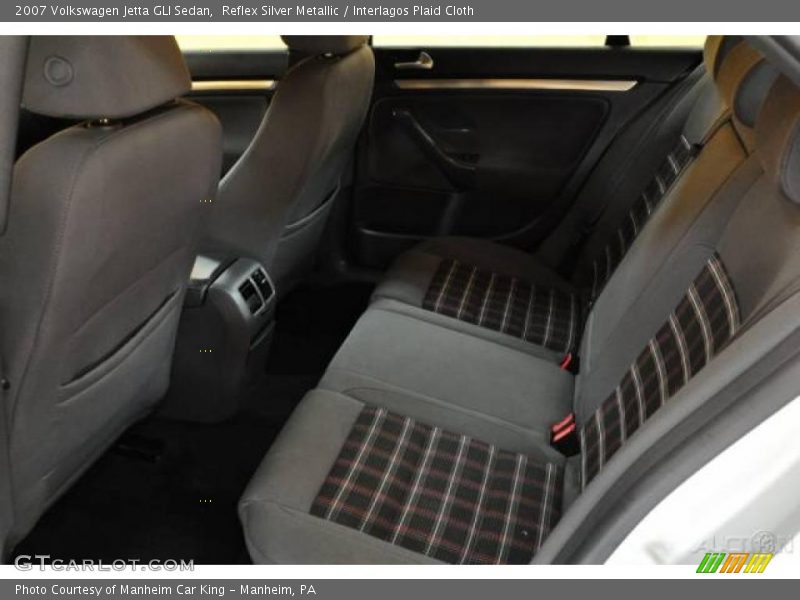 Reflex Silver Metallic / Interlagos Plaid Cloth 2007 Volkswagen Jetta GLI Sedan