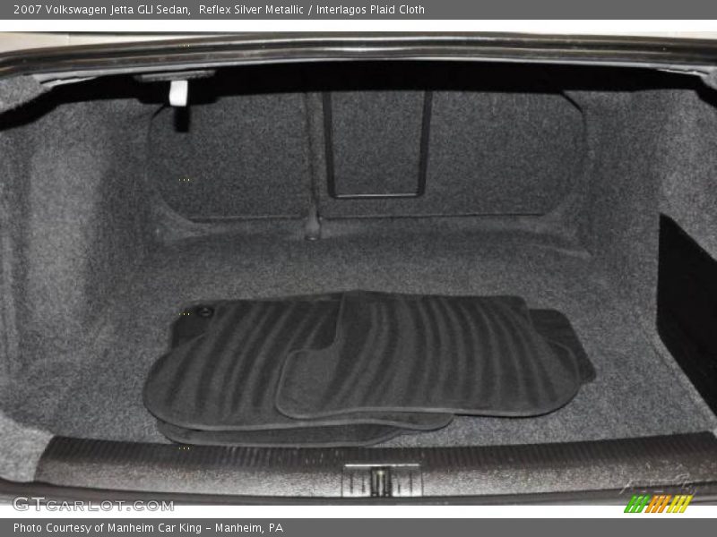 Reflex Silver Metallic / Interlagos Plaid Cloth 2007 Volkswagen Jetta GLI Sedan