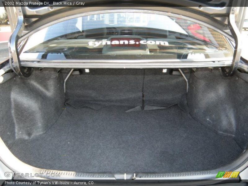 Black Mica / Gray 2002 Mazda Protege DX