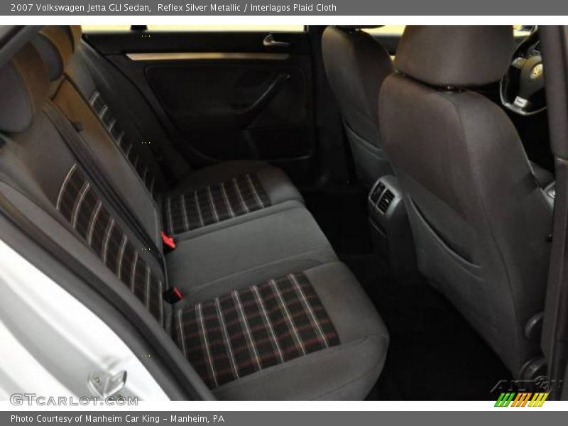 Reflex Silver Metallic / Interlagos Plaid Cloth 2007 Volkswagen Jetta GLI Sedan