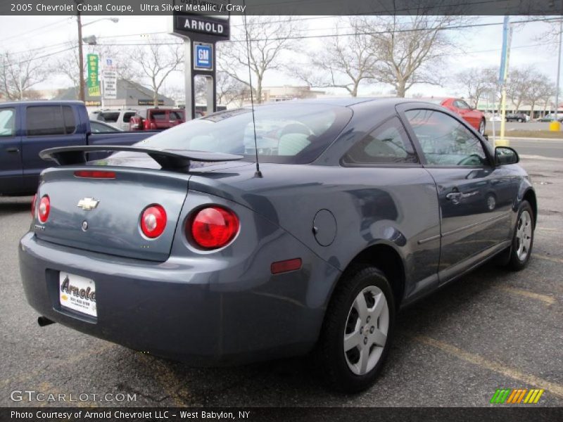Ultra Silver Metallic / Gray 2005 Chevrolet Cobalt Coupe