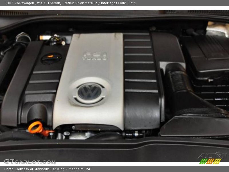 Reflex Silver Metallic / Interlagos Plaid Cloth 2007 Volkswagen Jetta GLI Sedan