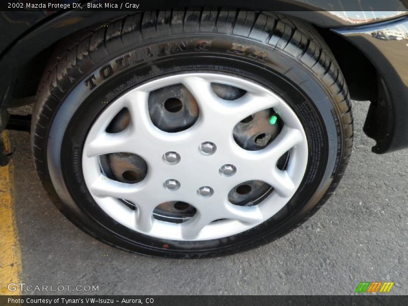 Black Mica / Gray 2002 Mazda Protege DX