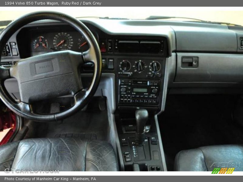 Ruby Red / Dark Grey 1994 Volvo 850 Turbo Wagon