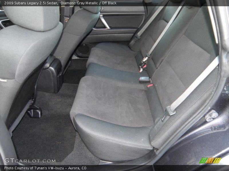 Diamond Gray Metallic / Off Black 2009 Subaru Legacy 2.5i Sedan