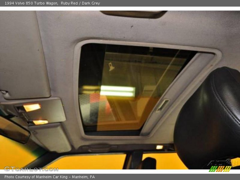 Ruby Red / Dark Grey 1994 Volvo 850 Turbo Wagon