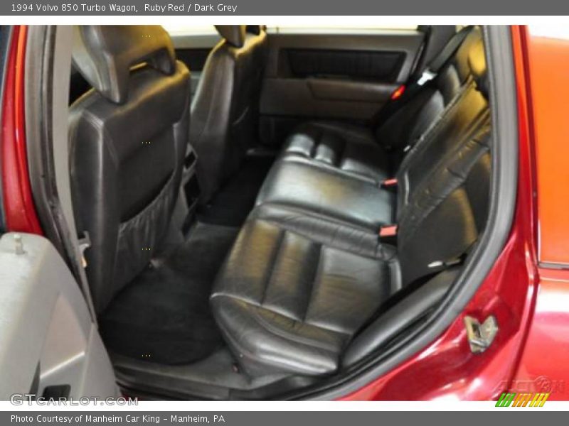 Ruby Red / Dark Grey 1994 Volvo 850 Turbo Wagon