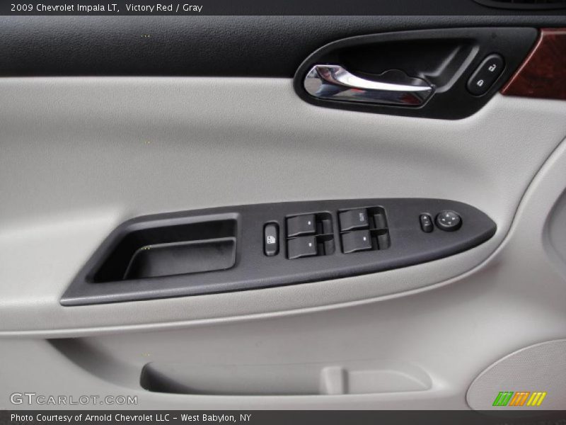 Victory Red / Gray 2009 Chevrolet Impala LT