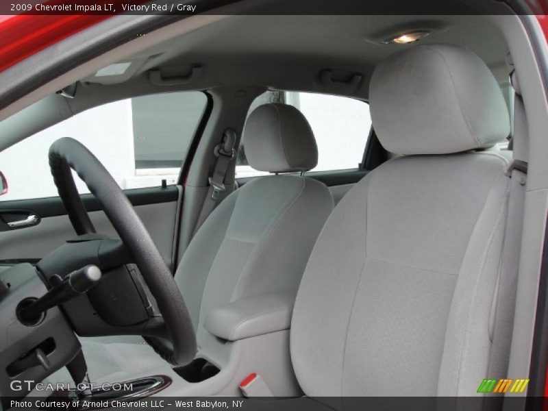 Victory Red / Gray 2009 Chevrolet Impala LT