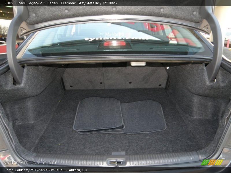 Diamond Gray Metallic / Off Black 2009 Subaru Legacy 2.5i Sedan