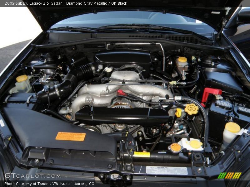 Diamond Gray Metallic / Off Black 2009 Subaru Legacy 2.5i Sedan