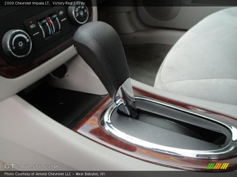 Victory Red / Gray 2009 Chevrolet Impala LT