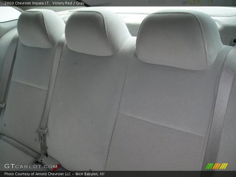 Victory Red / Gray 2009 Chevrolet Impala LT