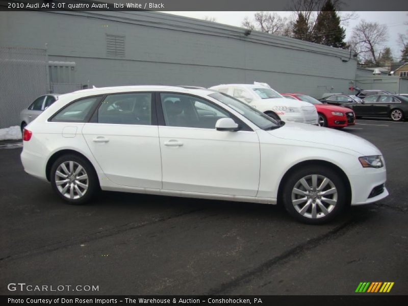 Ibis White / Black 2010 Audi A4 2.0T quattro Avant