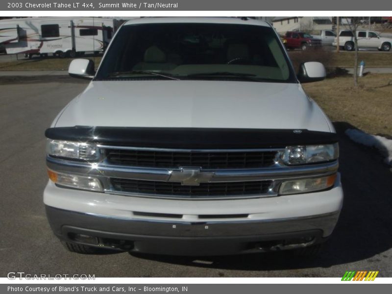 Summit White / Tan/Neutral 2003 Chevrolet Tahoe LT 4x4