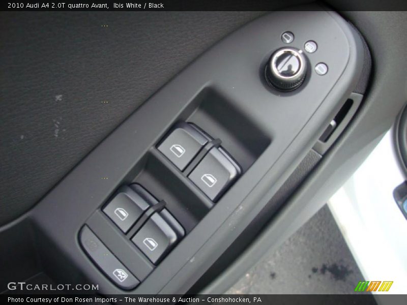 Ibis White / Black 2010 Audi A4 2.0T quattro Avant