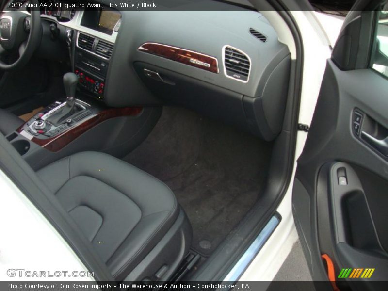 Ibis White / Black 2010 Audi A4 2.0T quattro Avant