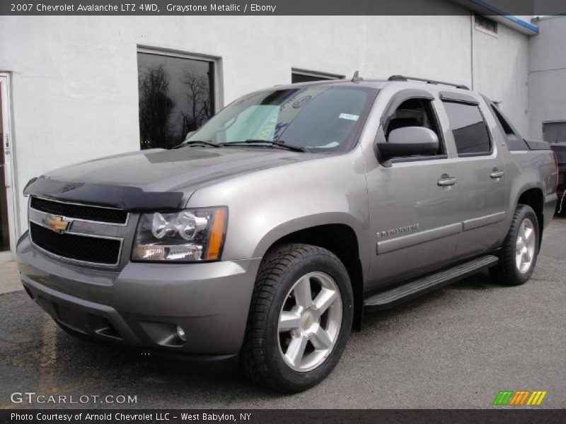 Graystone Metallic / Ebony 2007 Chevrolet Avalanche LTZ 4WD