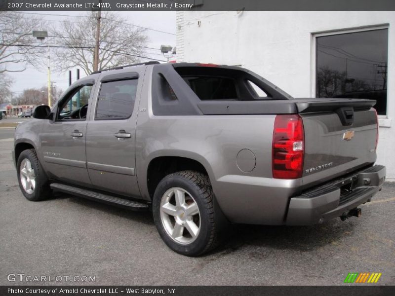 Graystone Metallic / Ebony 2007 Chevrolet Avalanche LTZ 4WD