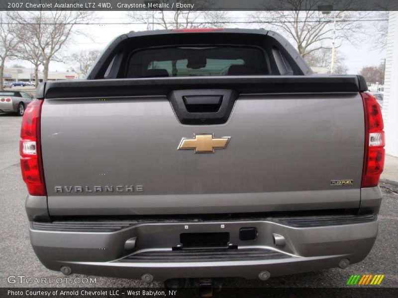 Graystone Metallic / Ebony 2007 Chevrolet Avalanche LTZ 4WD