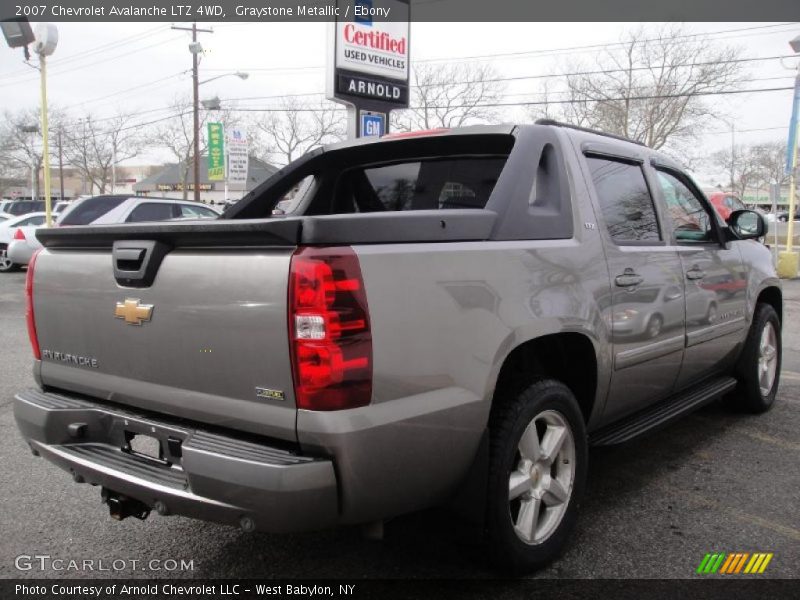 Graystone Metallic / Ebony 2007 Chevrolet Avalanche LTZ 4WD